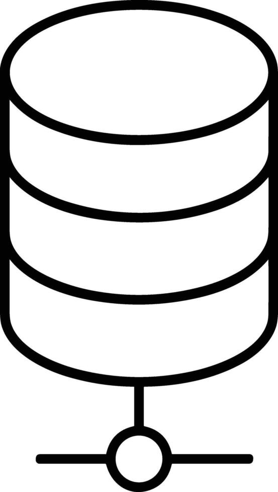 Storage data icon symbol image for database illustration vector