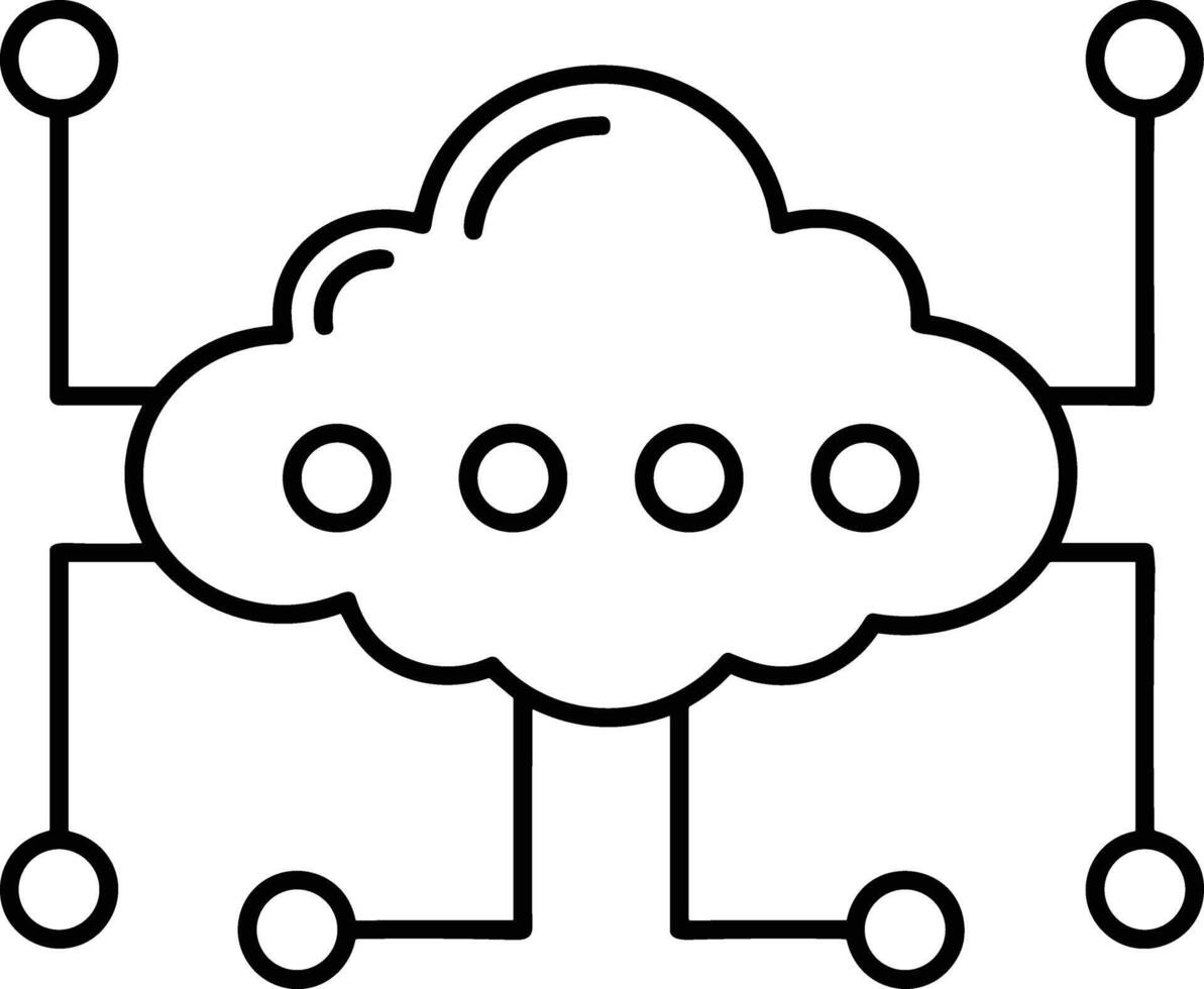Storage data icon symbol image for database illustration vector