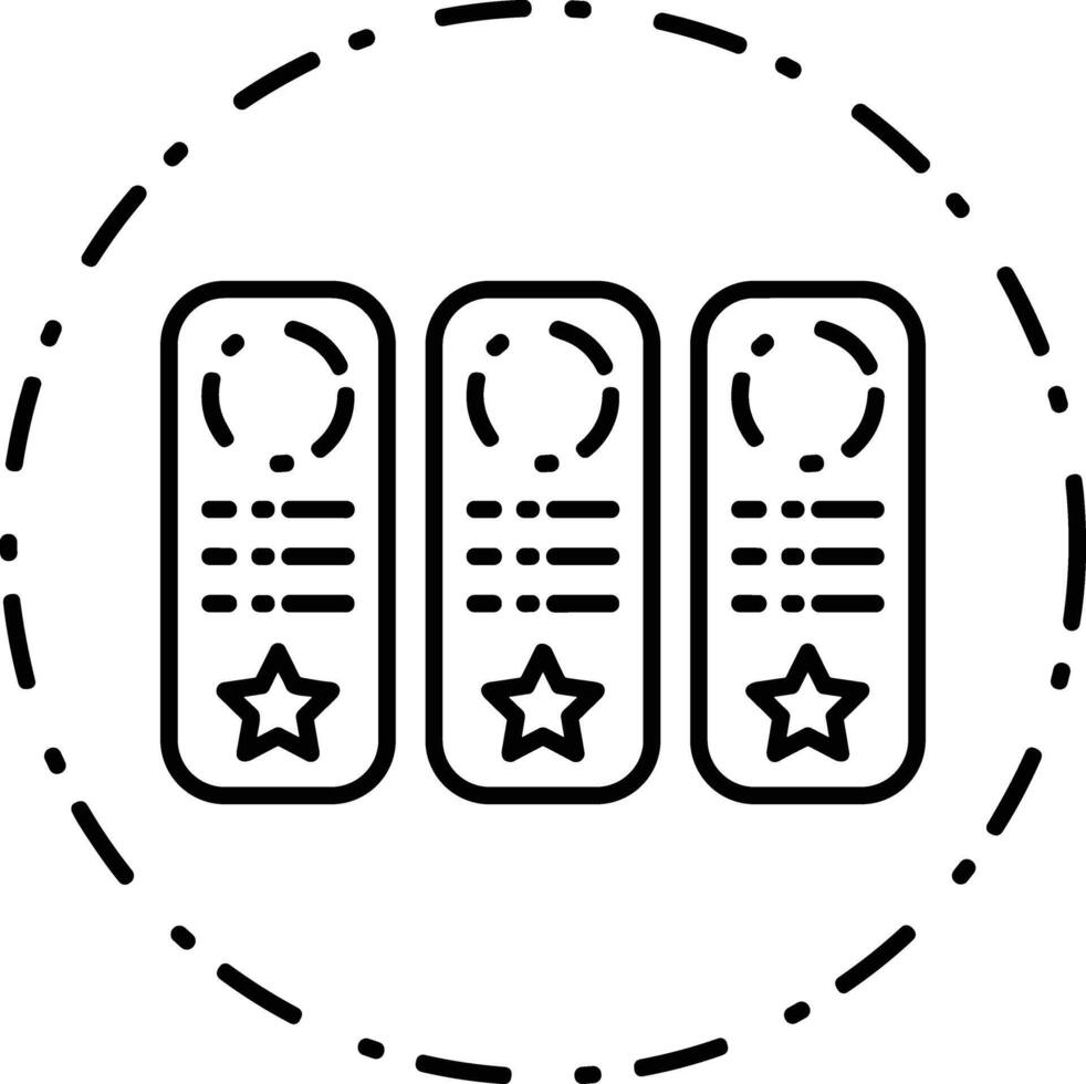 Storage data icon symbol image for database illustration vector
