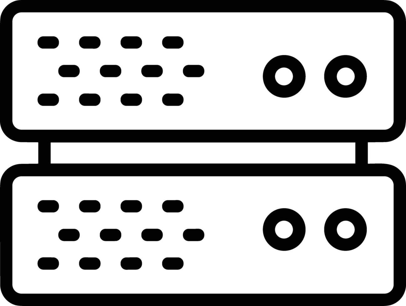 Storage data icon symbol image for database illustration vector