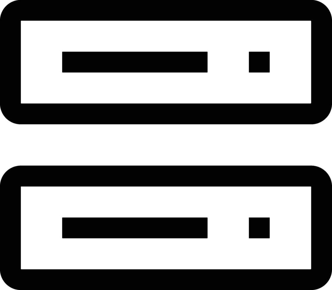 Storage data icon symbol image for database illustration vector