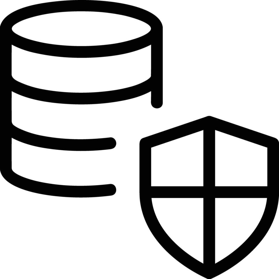 Storage data icon symbol image for database illustration vector
