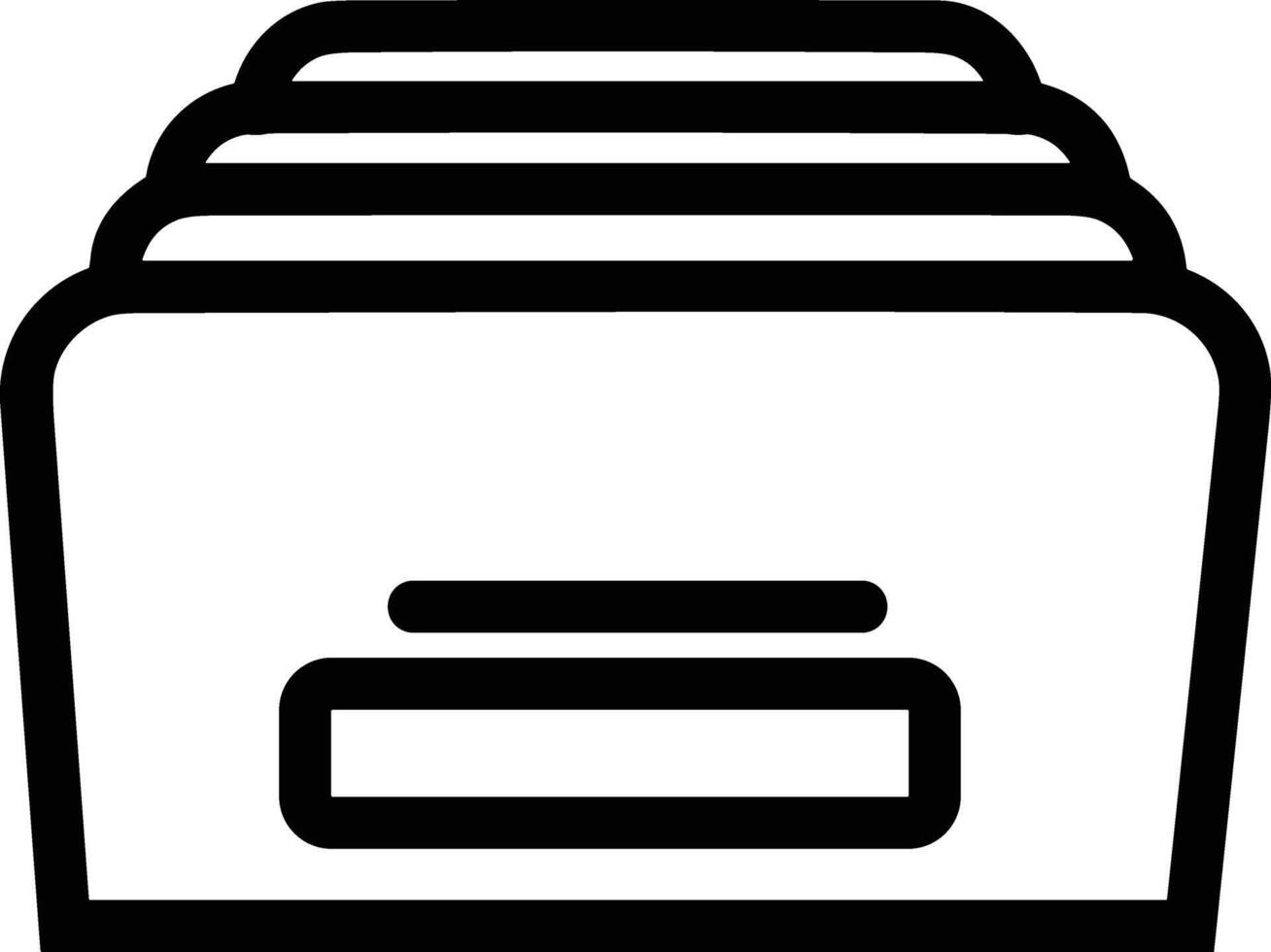 Storage data icon symbol image for database illustration vector