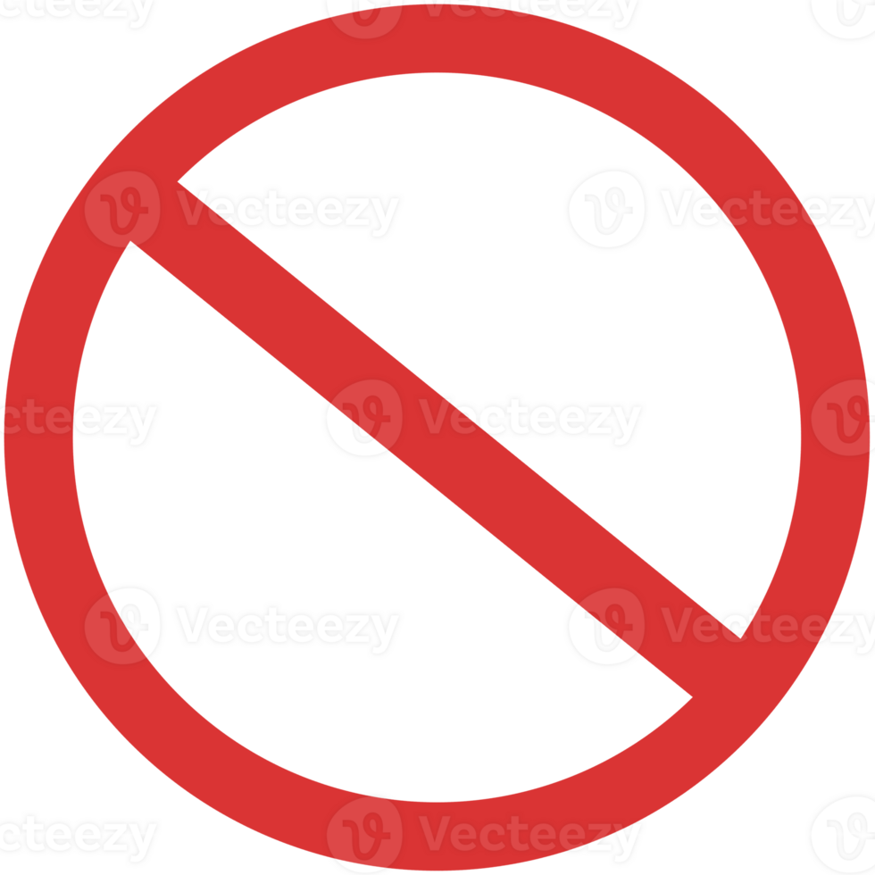 no sign icon transparent png