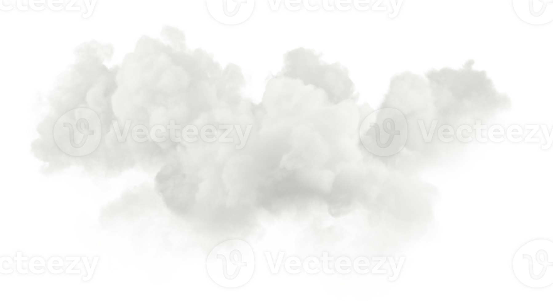 Oxygen atmosphere ozone clouds 3d rendering png