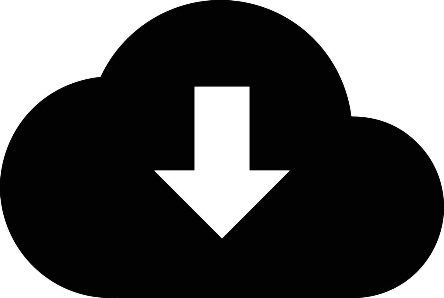 Cloud icon symbol image. Illustration of the hosting storage design vector