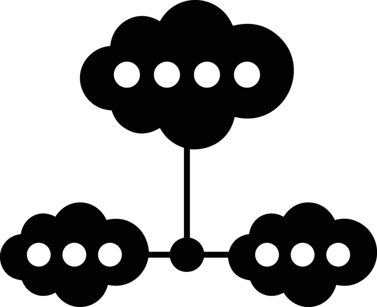 Cloud icon symbol image. Illustration of the hosting storage design vector