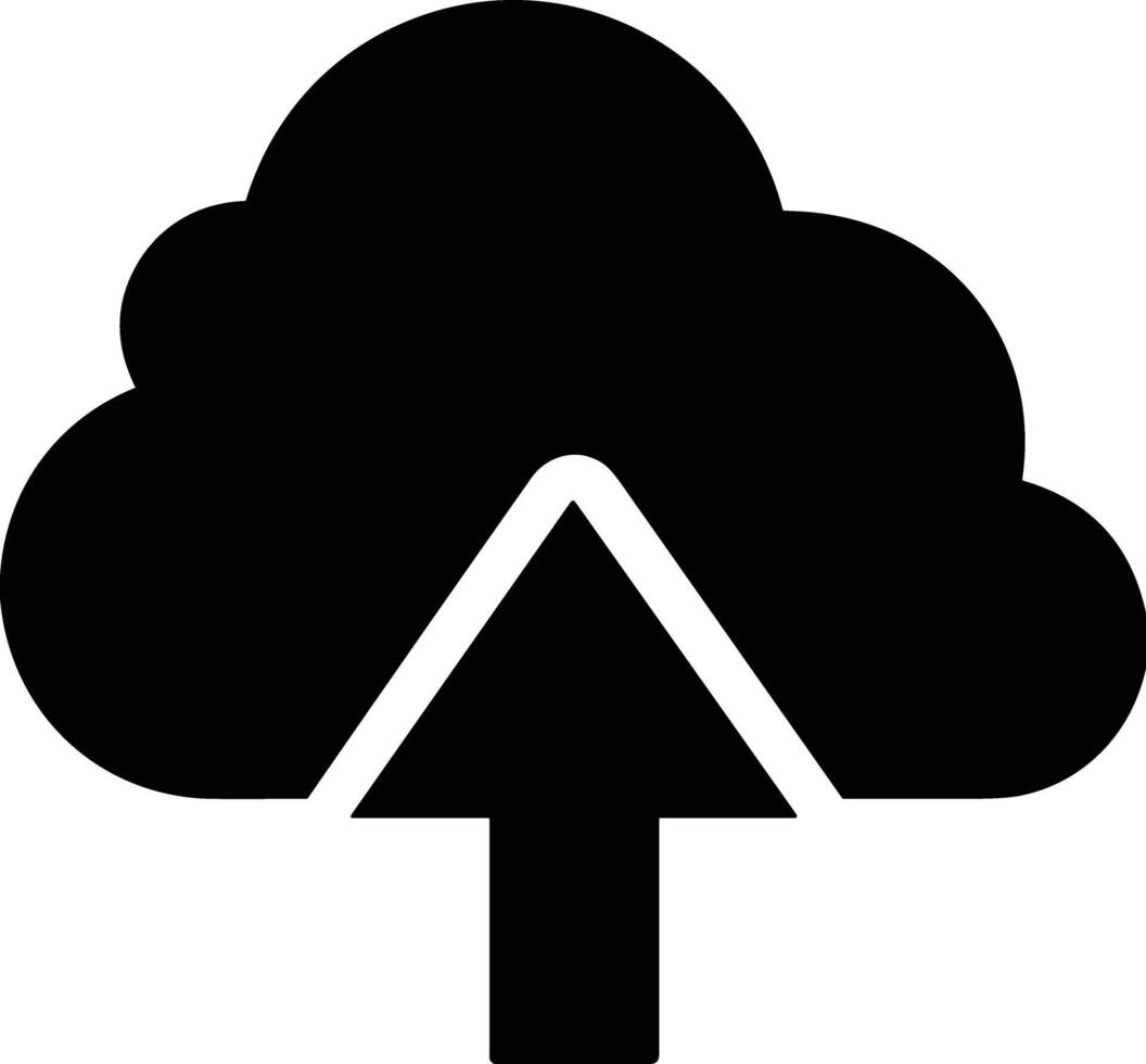 Cloud icon symbol image. Illustration of the hosting storage design vector