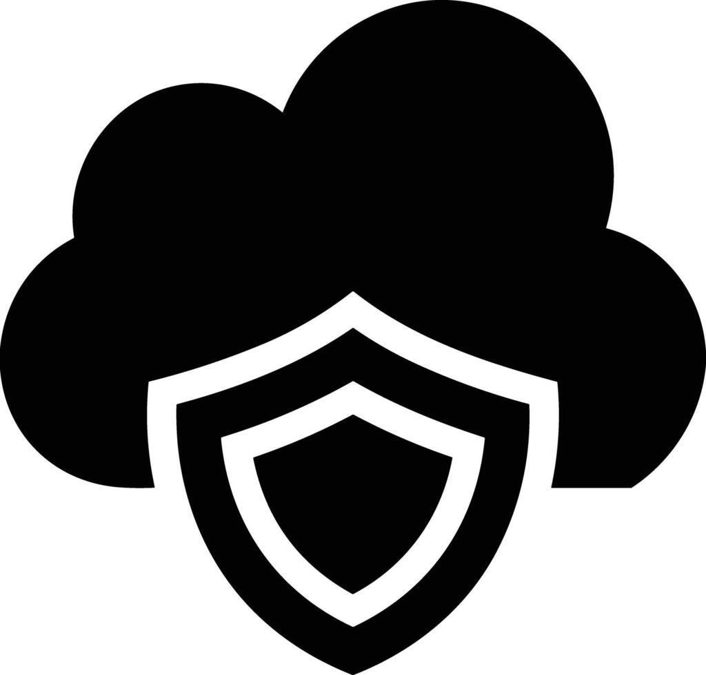 Cloud icon symbol image. Illustration of the hosting storage design vector