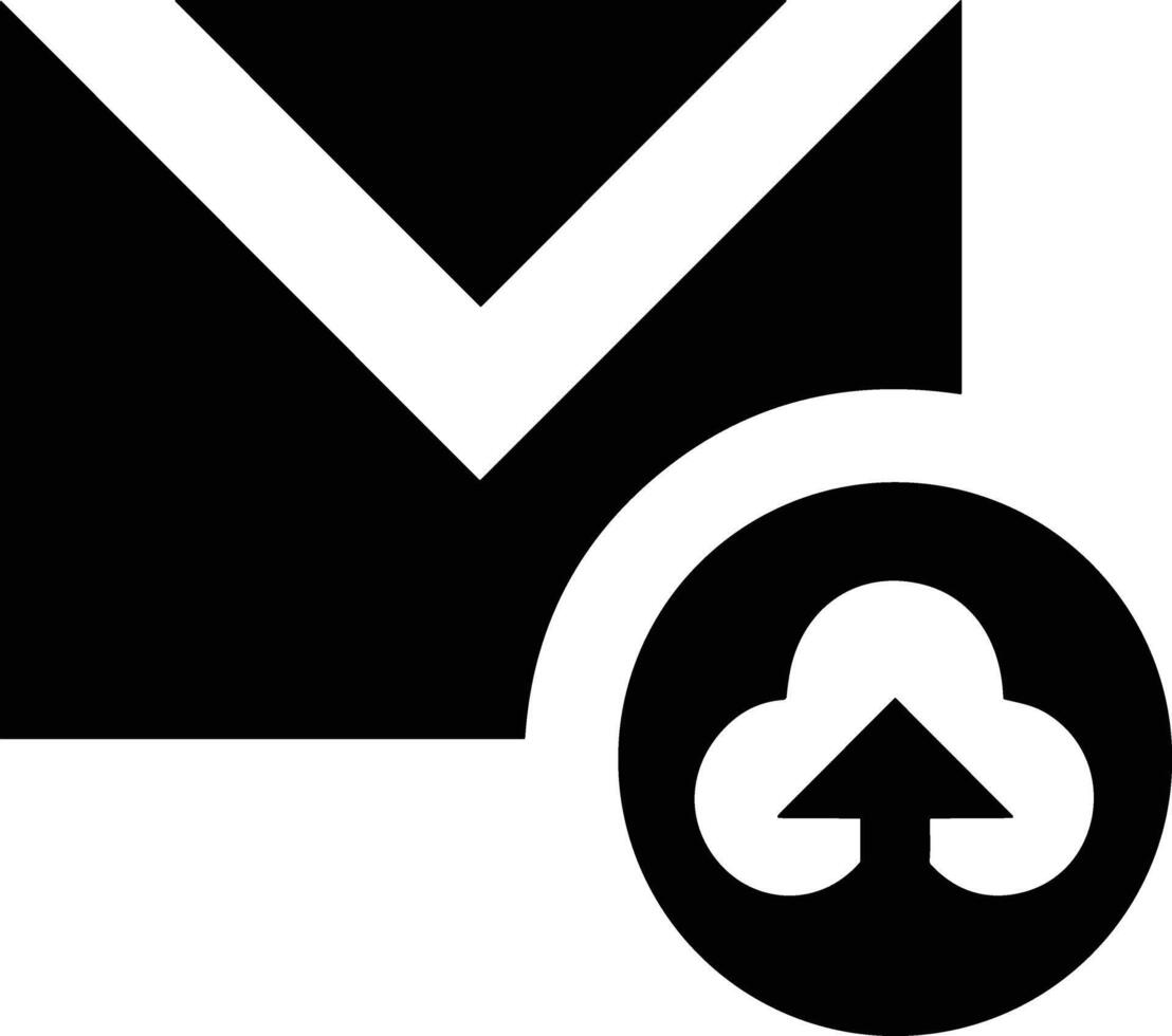 Cloud icon symbol image. Illustration of the hosting storage design vector