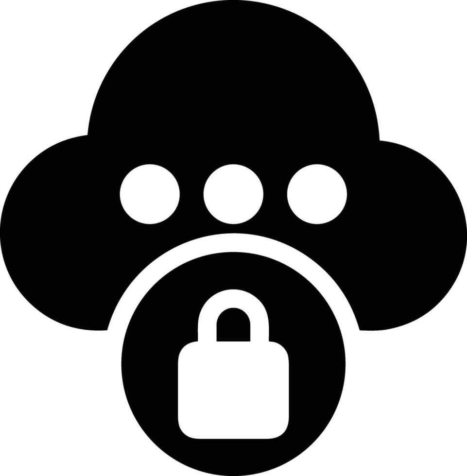Cloud icon symbol image. Illustration of the hosting storage design vector