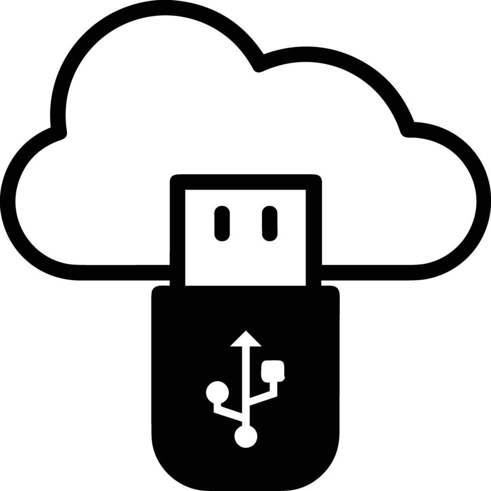 Cloud icon symbol image. Illustration of the hosting storage design vector