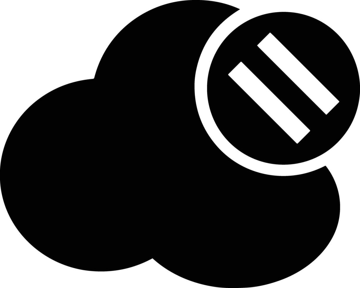 Cloud icon symbol image. Illustration of the hosting storage design vector