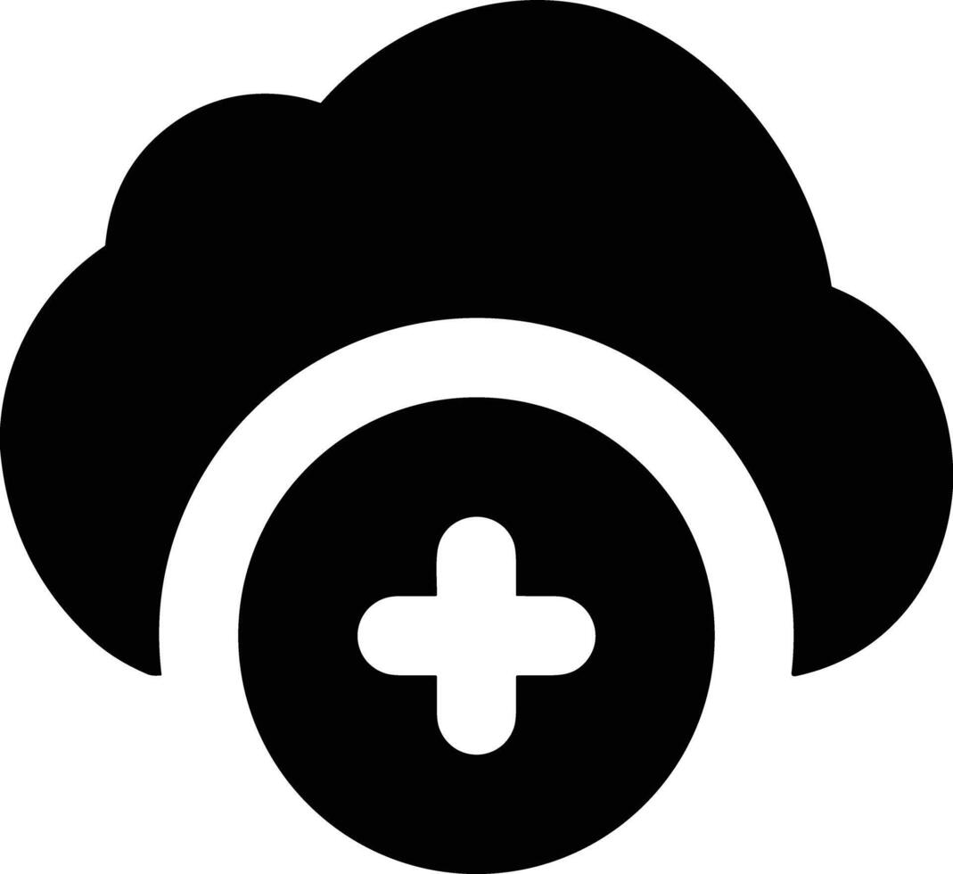 Cloud icon symbol image. Illustration of the hosting storage design vector