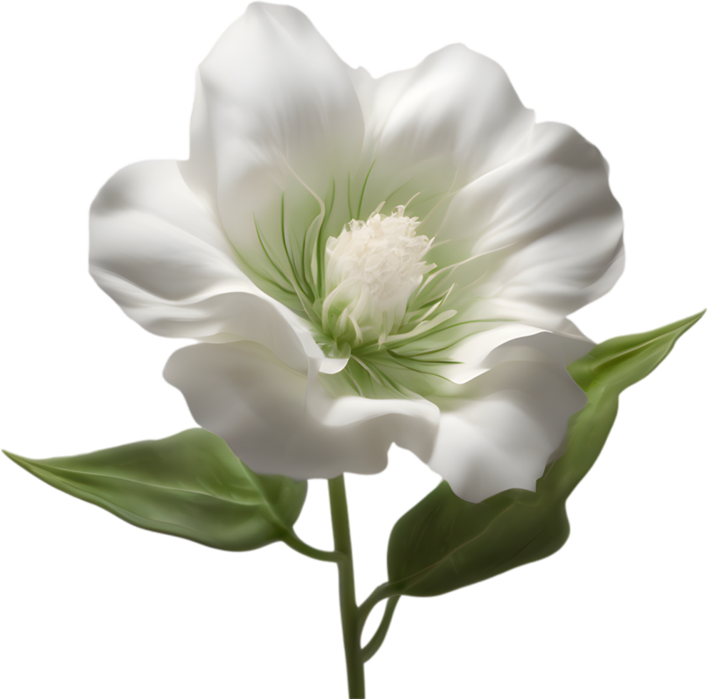 A close-up of a desert wildflower in vibrant colors, with delicate details. Ai-generated. png