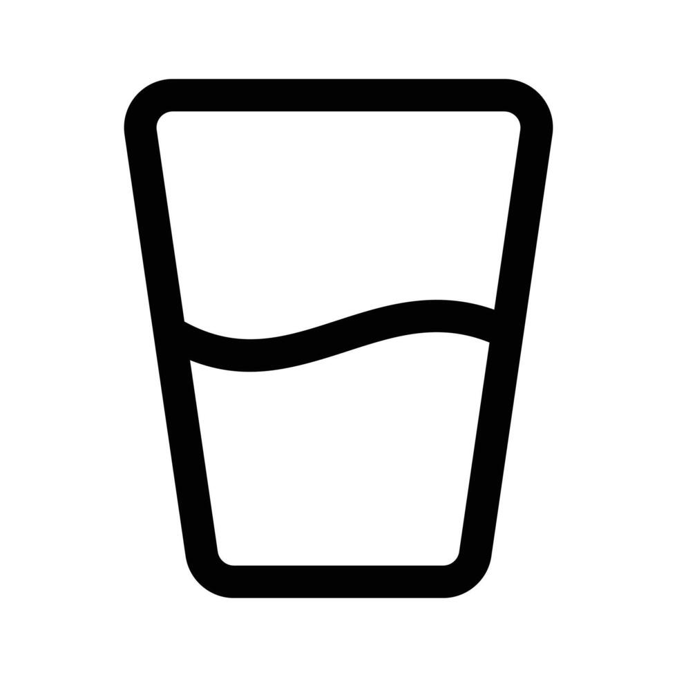 Get hold on this catchy of glass in modern style, easy to use vector