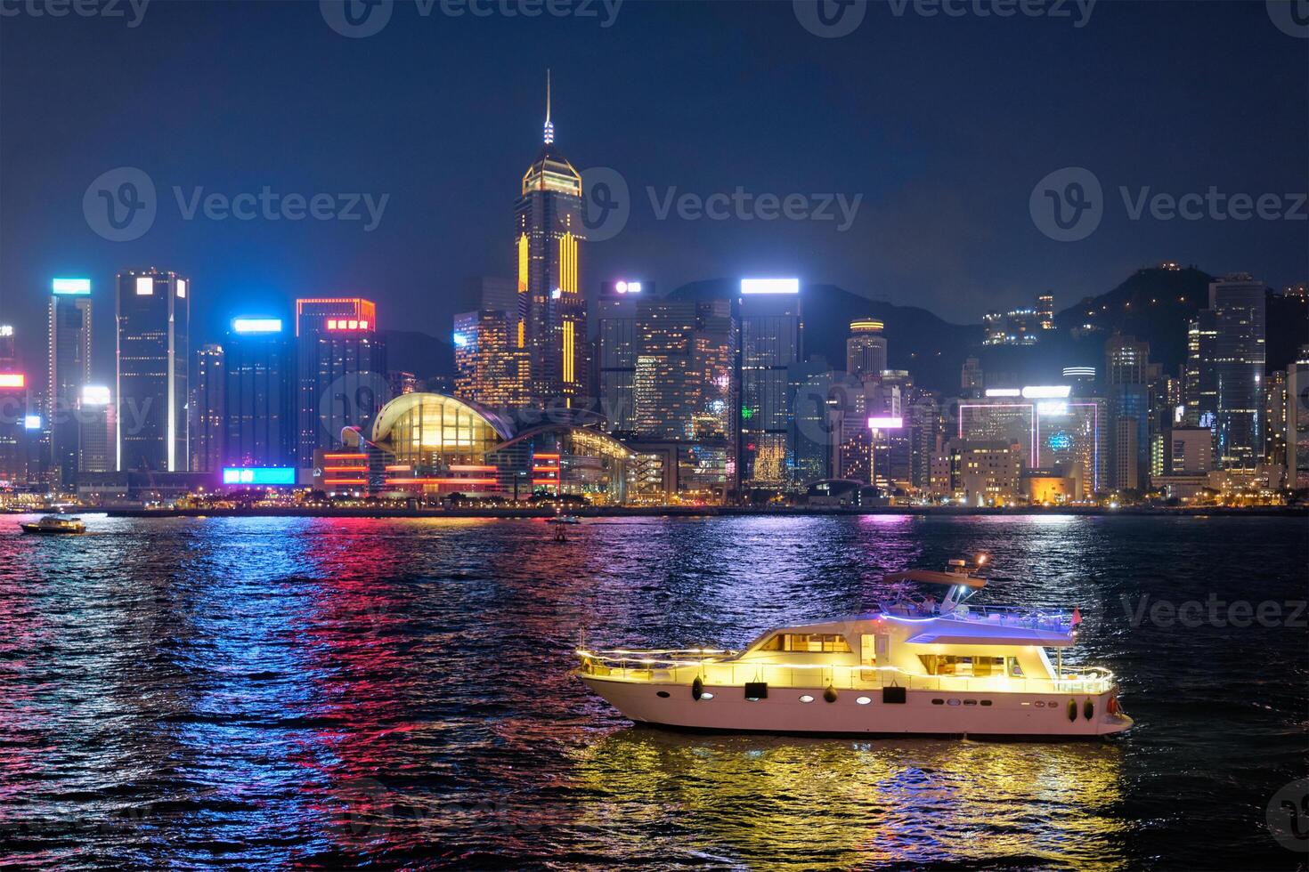 Hong Kong skyline. Hong Kong, China photo