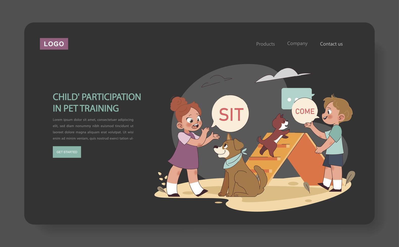 Engaged Learning concept. vector