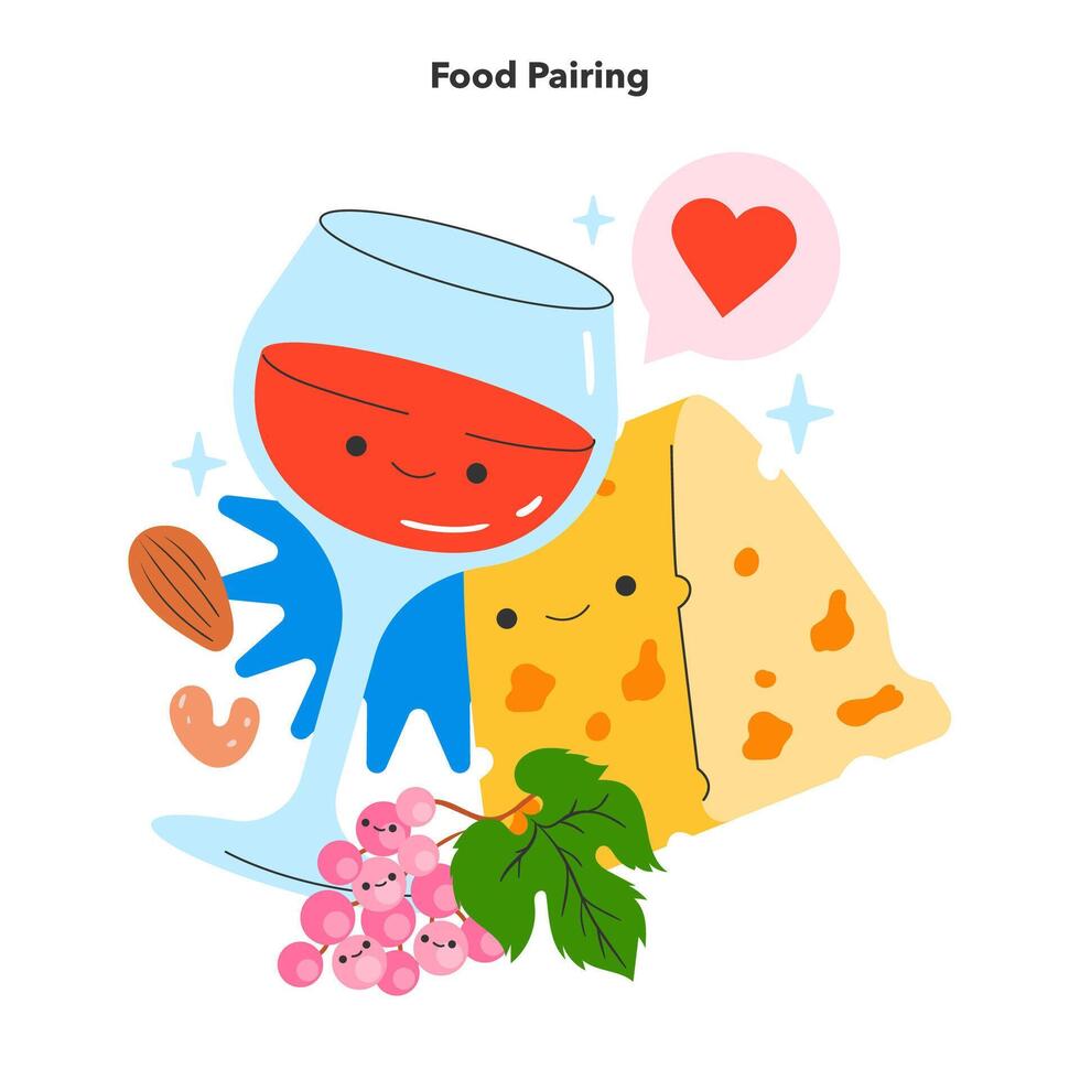 Flavor Reversal. Flat Illustration vector