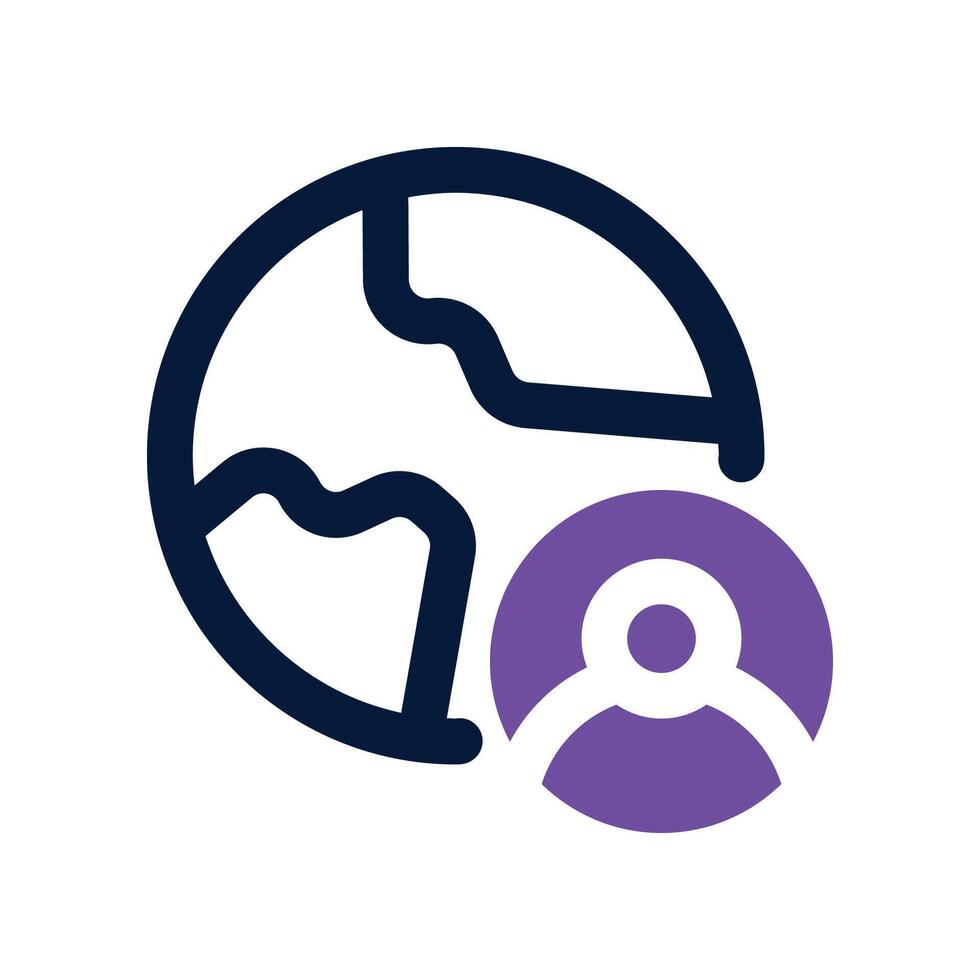 worldwide icon. mixed icon for your website, mobile, presentation, and logo design. vector