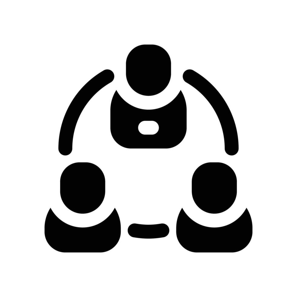 network icon. glyph icon for your website, mobile, presentation, and logo design. vector