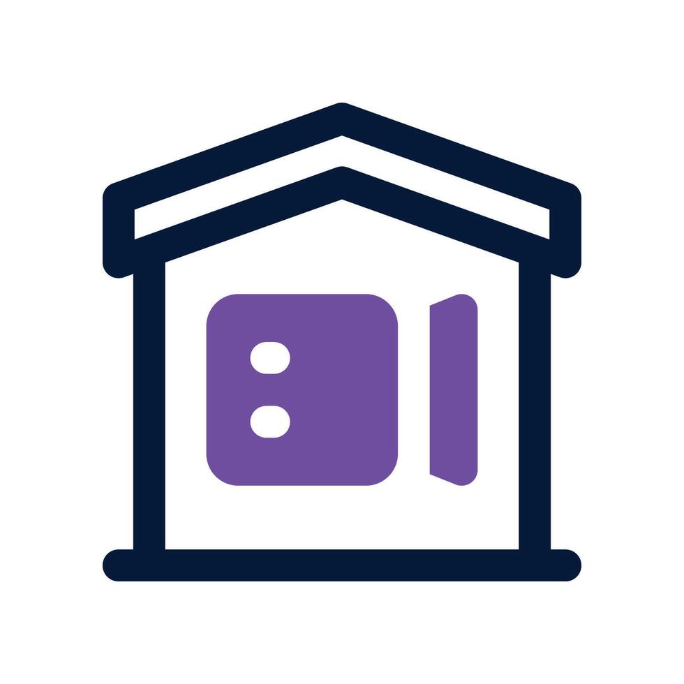home call icon. dual tone icon for your website, mobile, presentation, and logo design. vector