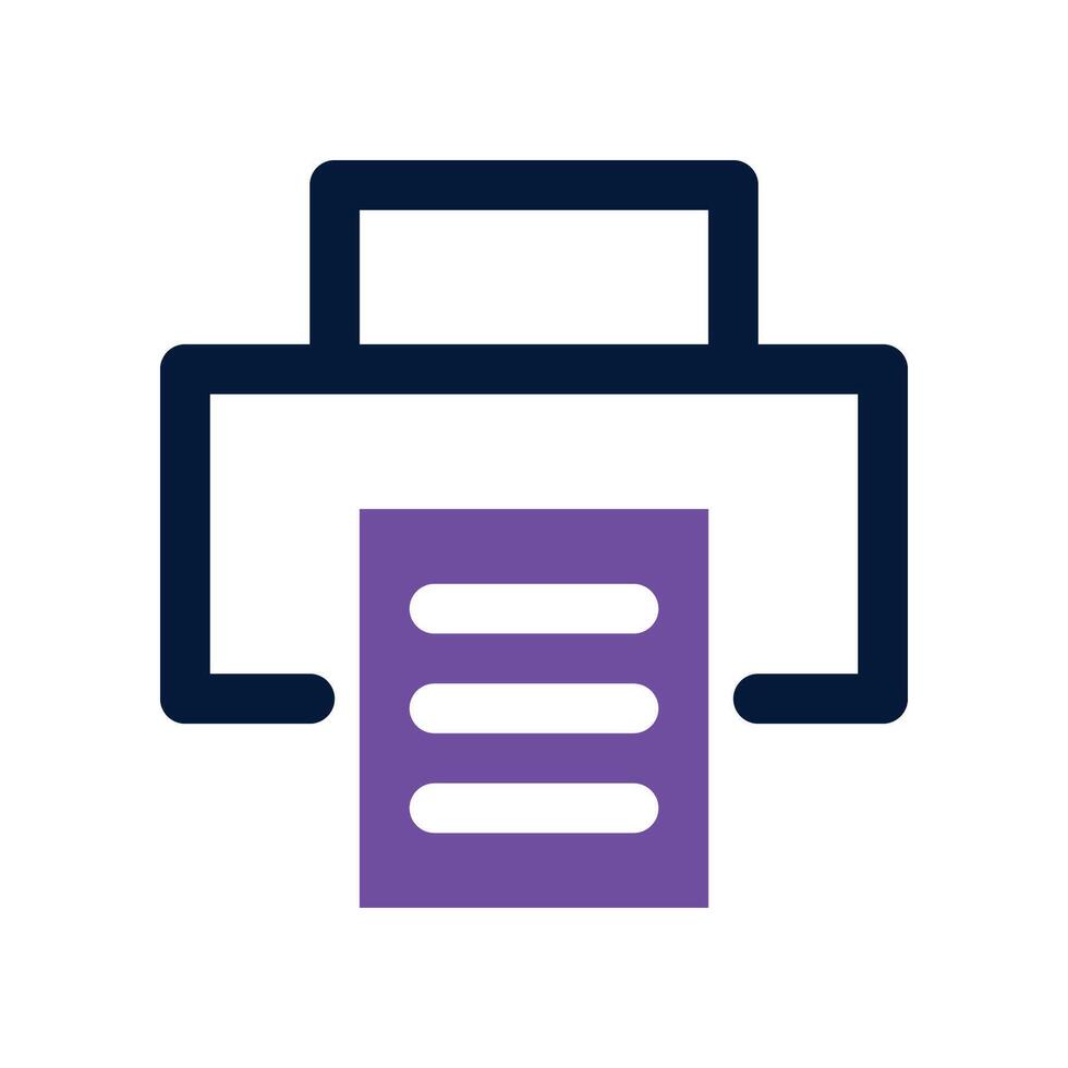 printer icon. mixed icon for your website, mobile, presentation, and logo design. vector