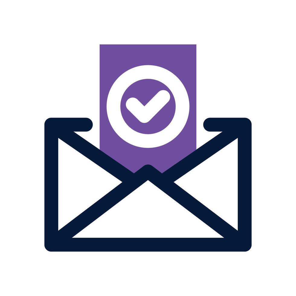 accept email icon. mixed icon for your website, mobile, presentation, and logo design. vector