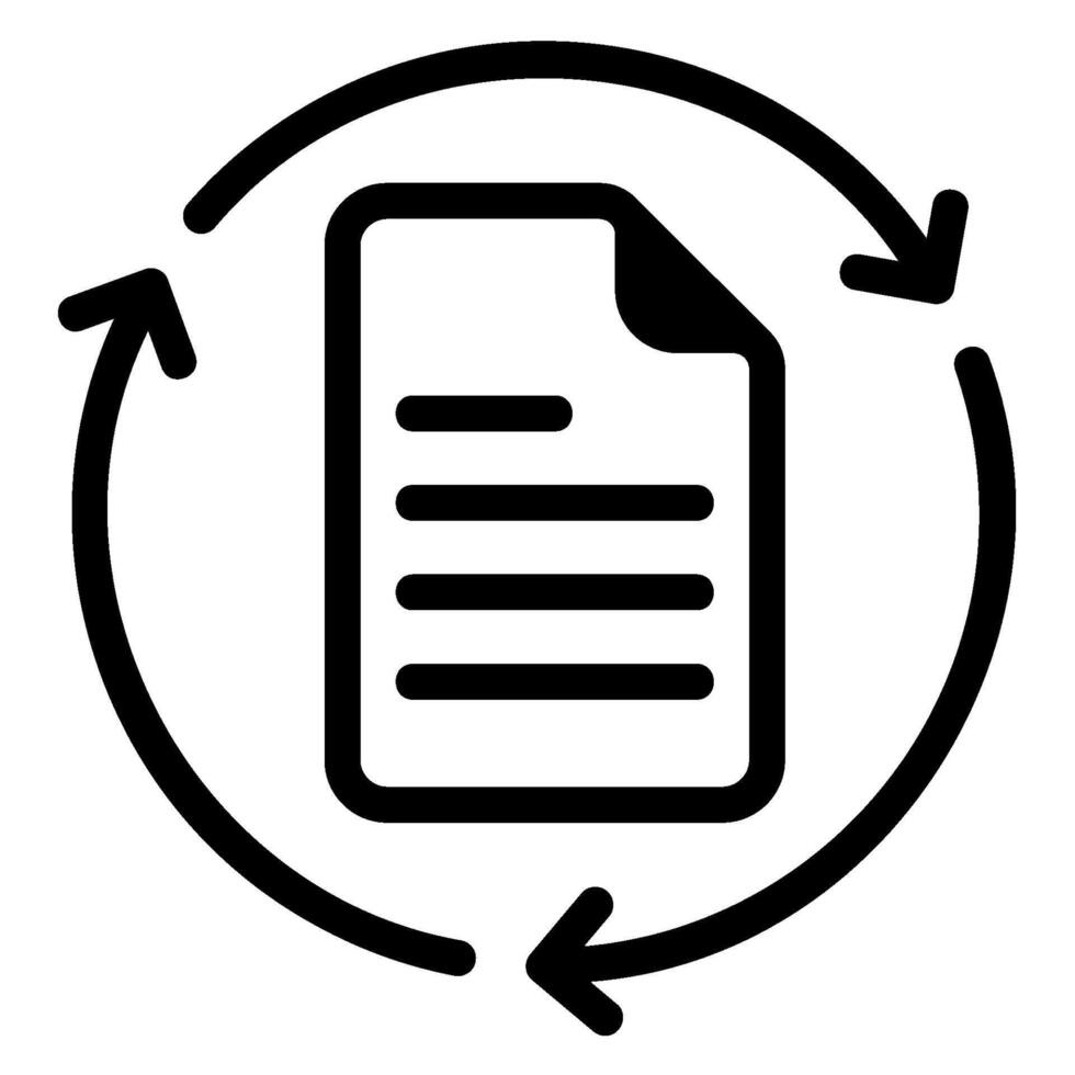 file glyph icon vector