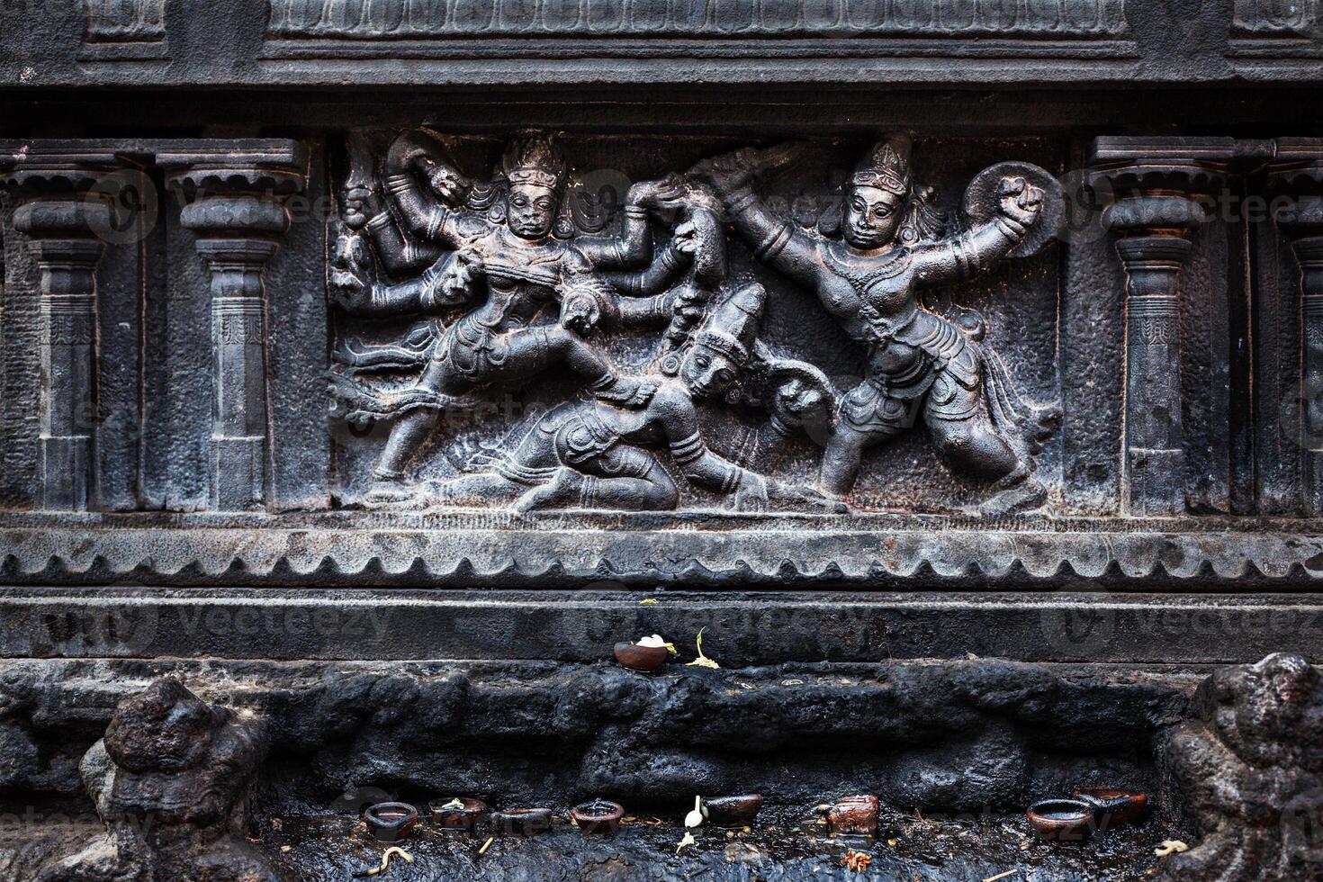 Bas relief. Brihadishwara Temple, Tanjore photo