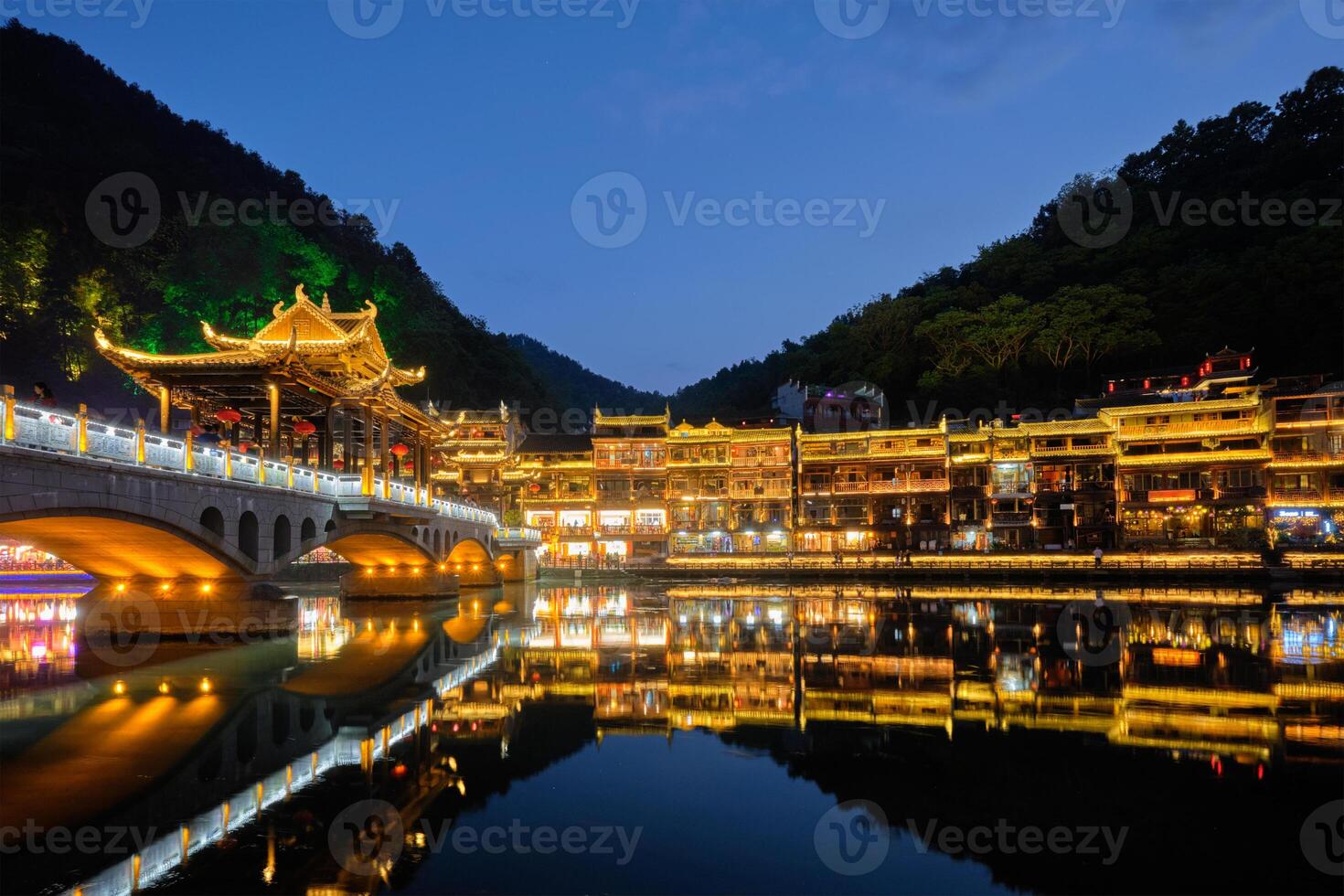 Feng Huang Ancient Town Phoenix Ancient Town , China photo