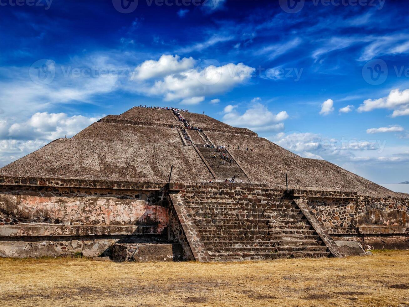 Pyramid of the Sun. Teotihuacan, Mexico photo