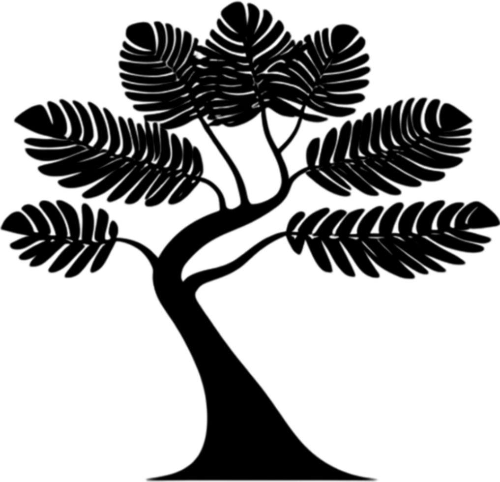 Close-up image of Tree logo. AI-Generated. png