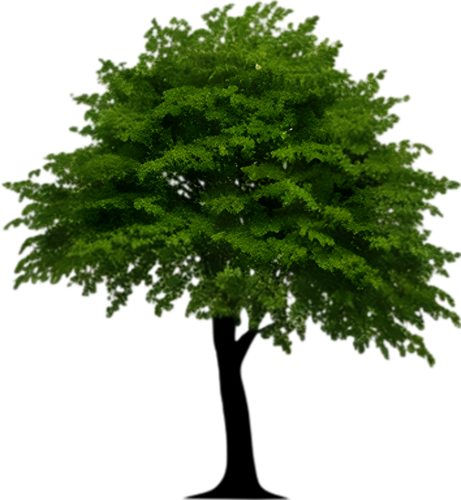 Close-up image of Tree logo. AI-Generated. png