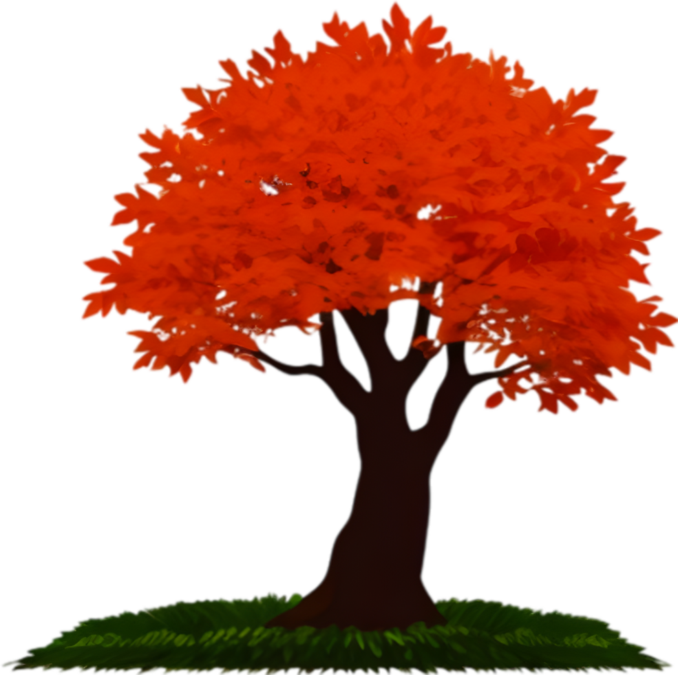 Close-up image of Tree logo. AI-Generated. png