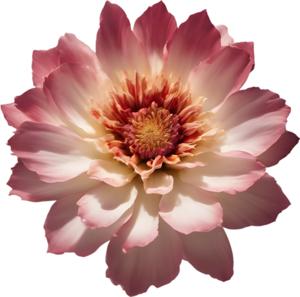 A close-up of a desert wildflower in vibrant colors, with delicate details. Ai-generated. png