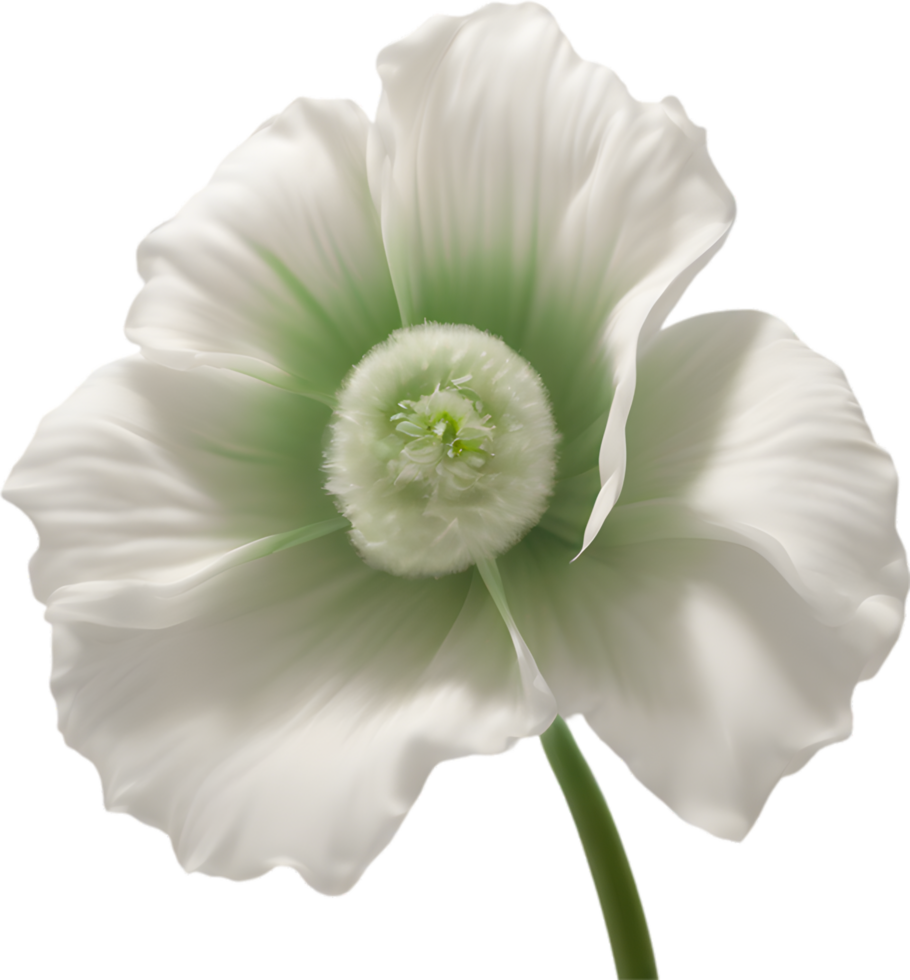 A close-up of a desert wildflower in vibrant colors, with delicate details. Ai-generated. png