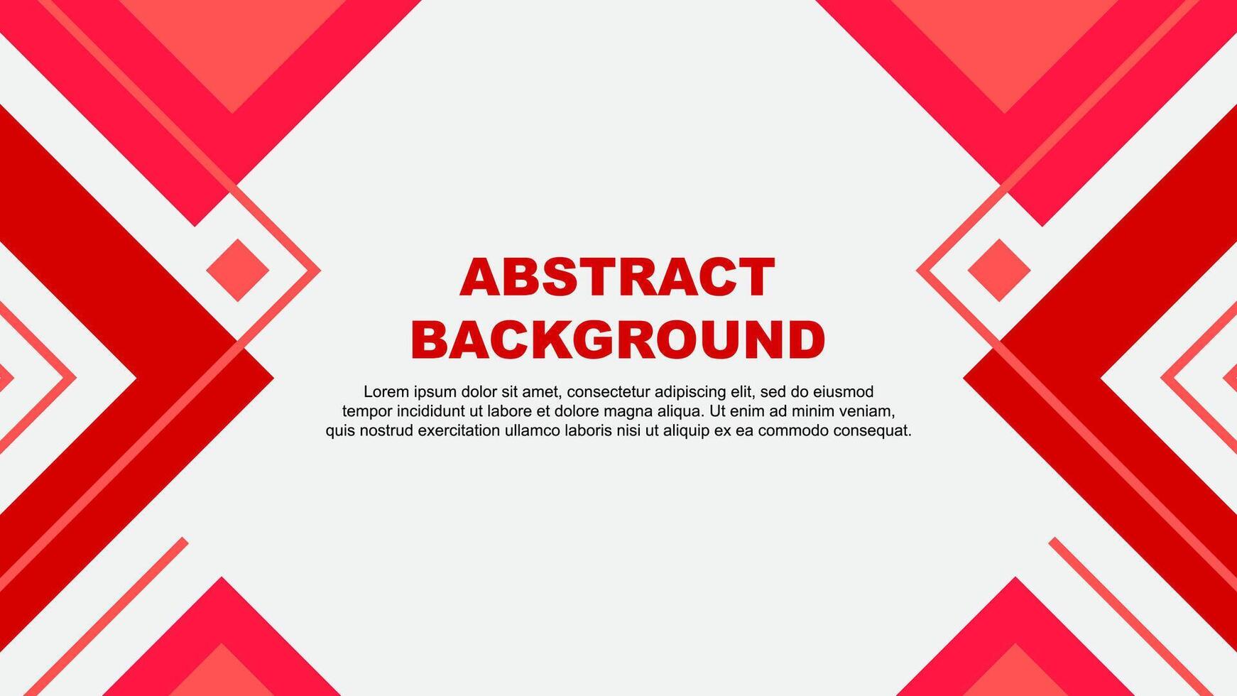 Abstract Background Design Template. Abstract Banner Wallpaper Illustration. Abstract Red Illustration vector