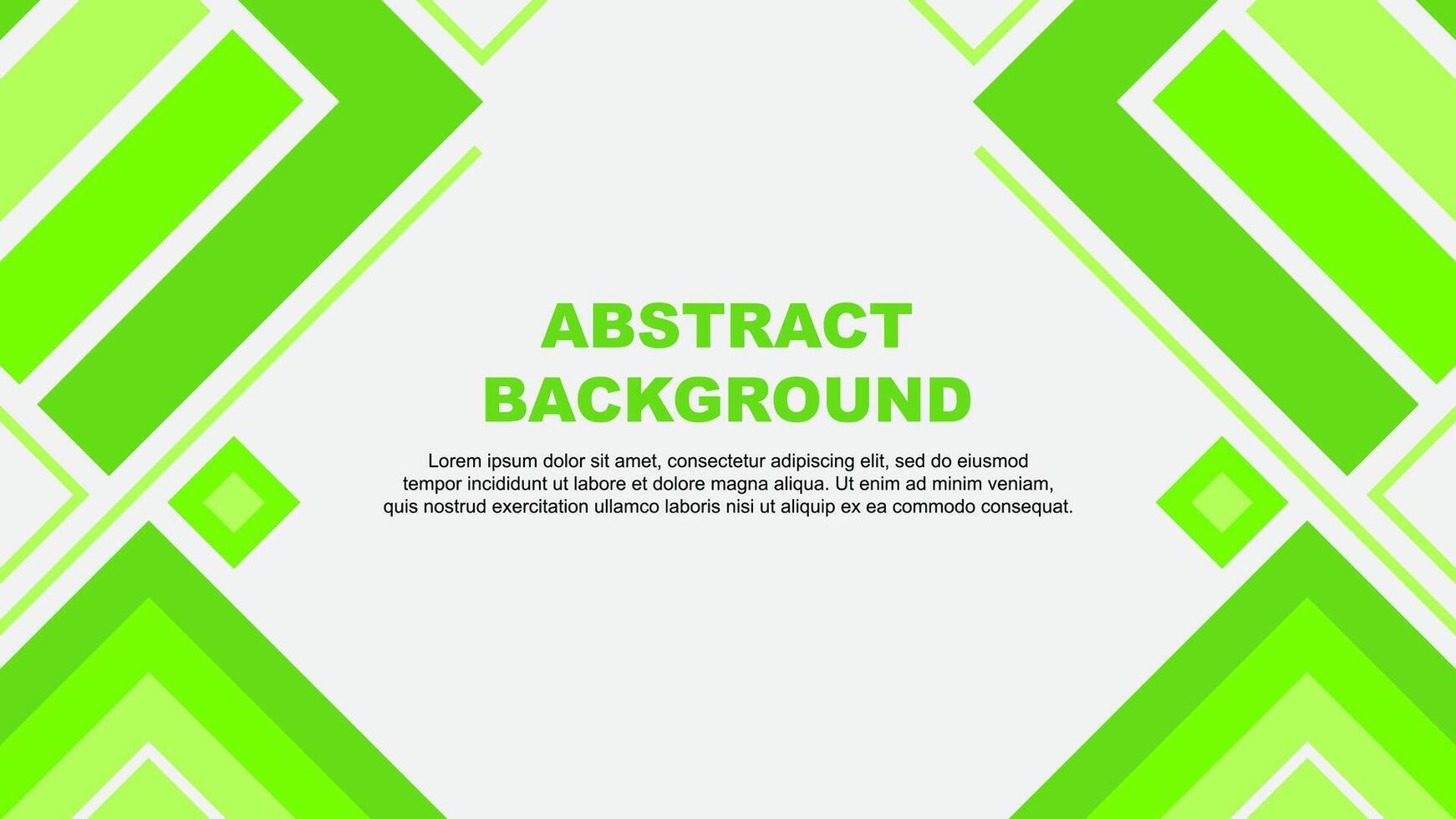 Abstract Background Design Template. Abstract Banner Wallpaper Illustration. Abstract Light Green Flag vector