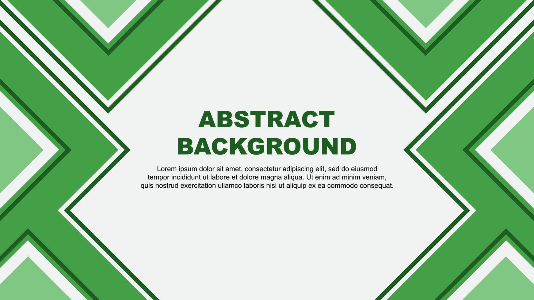 Abstract Green Background Design Template. Abstract Banner Wallpaper Illustration. Abstract Green vector