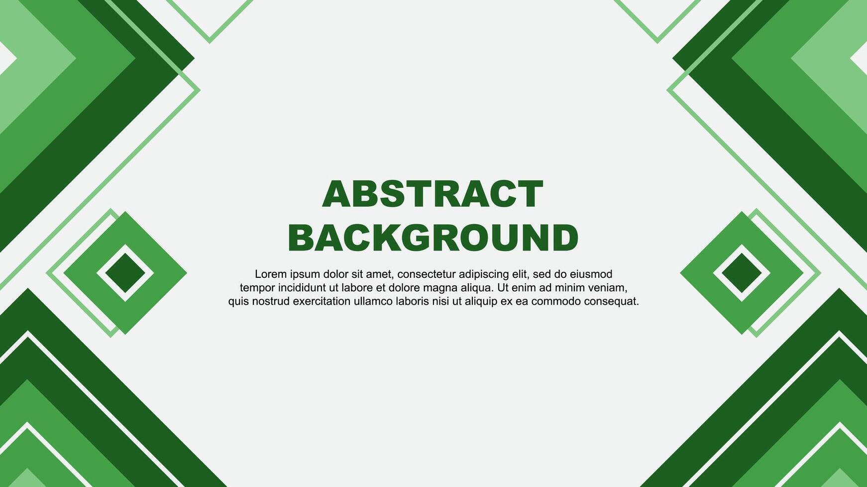 Abstract Green Background Design Template. Abstract Banner Wallpaper Illustration. Abstract Green Background vector