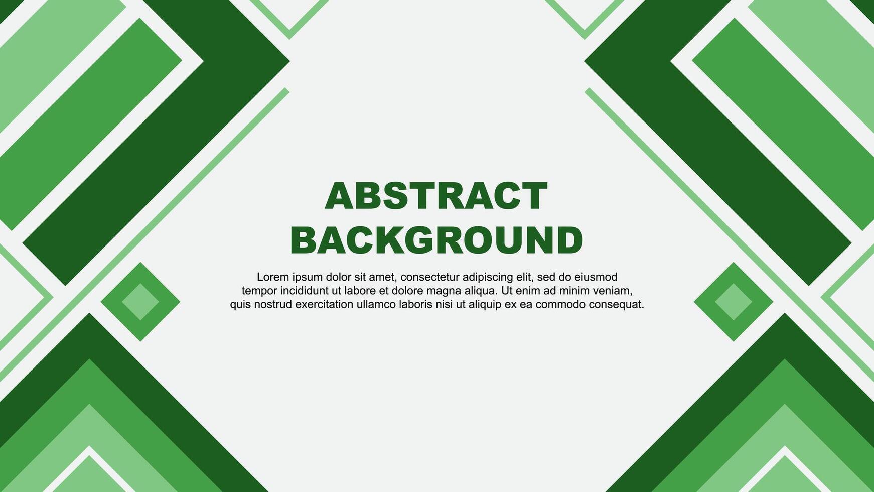 Abstract Green Background Design Template. Abstract Banner Wallpaper Illustration. Abstract Green Flag vector