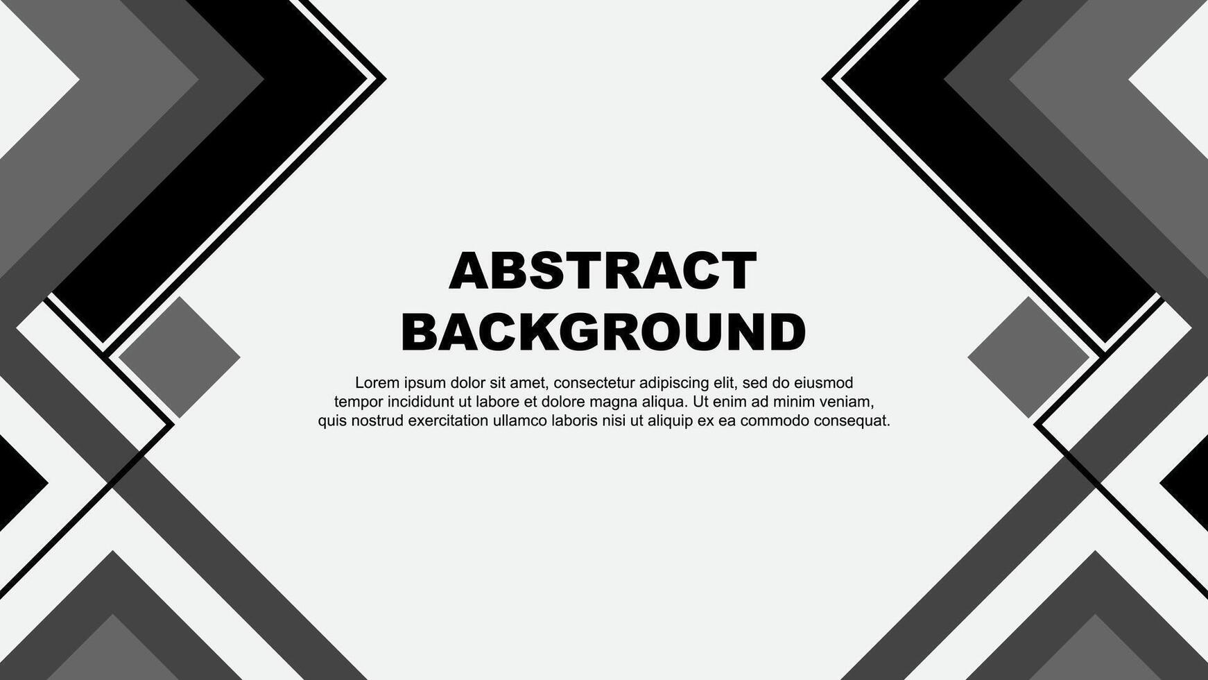 Abstract Black Background Design Template. Abstract Banner Wallpaper Illustration. Abstract Black Banner vector