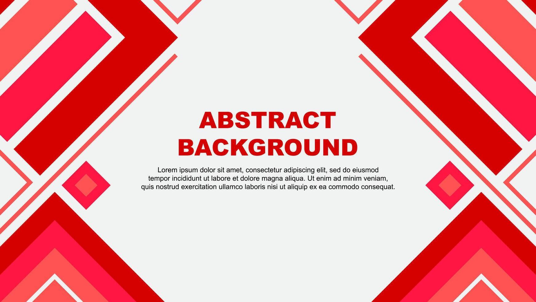 Abstract Background Design Template. Abstract Banner Wallpaper Illustration. Abstract Red Flag vector