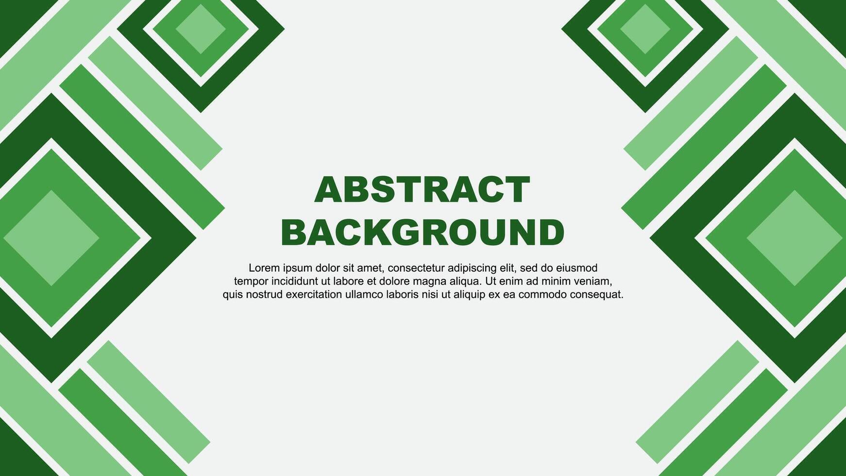 Abstract Green Background Design Template. Abstract Banner Wallpaper Illustration. Abstract Green vector