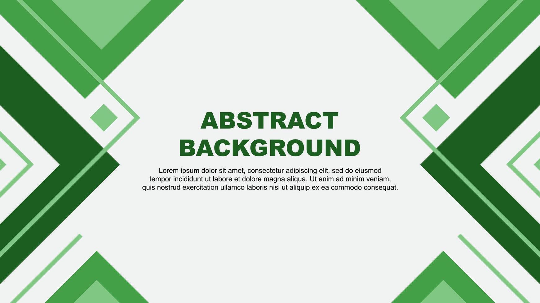 Abstract Green Background Design Template. Abstract Banner Wallpaper Illustration. Abstract Green Illustration vector