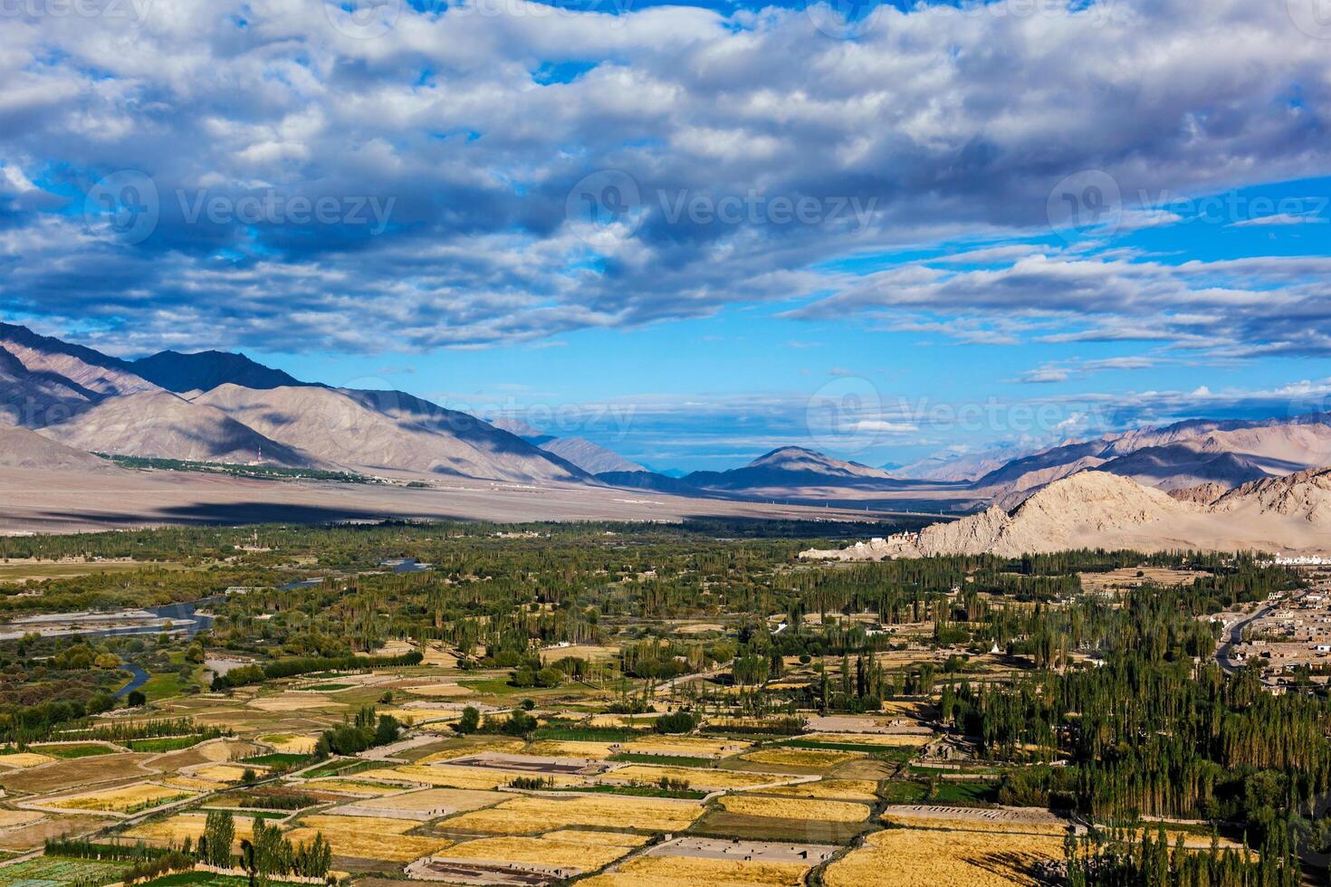 View of Indus valley , India photo