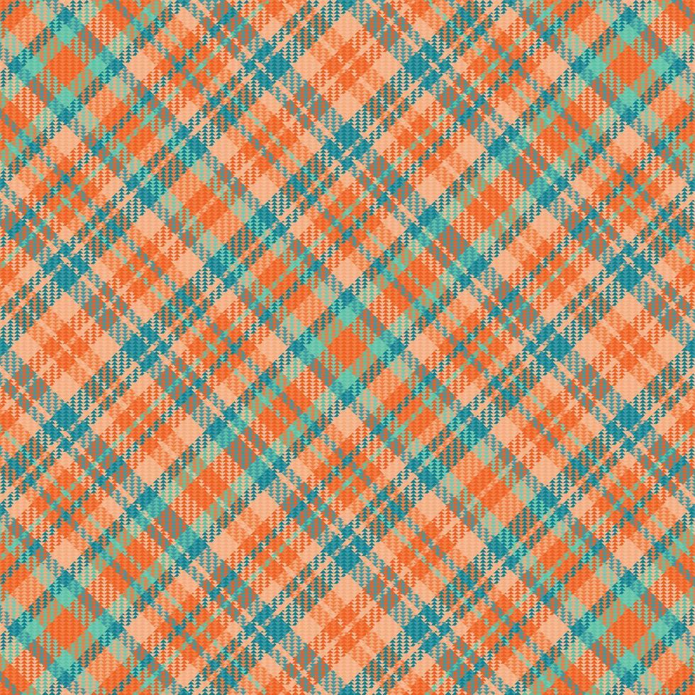 Tartan plaid pattern with texture. vector