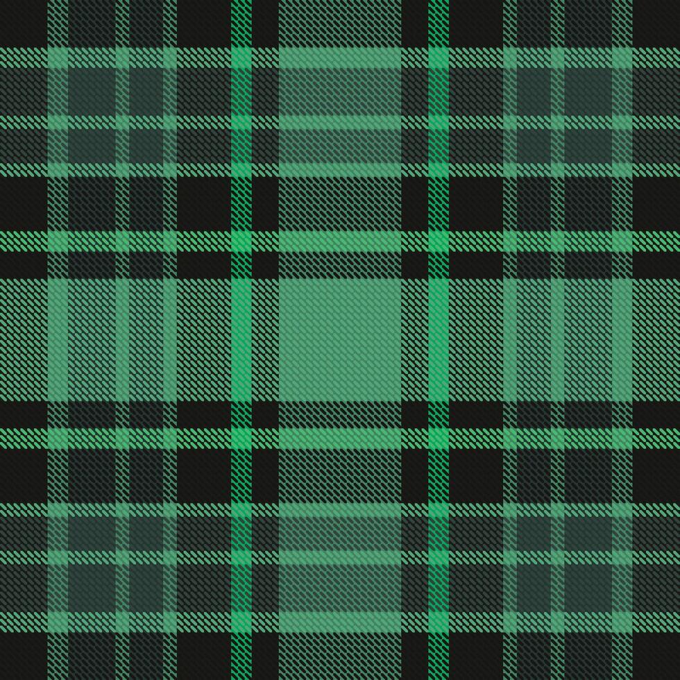 Tartan plaid pattern with texture. vector
