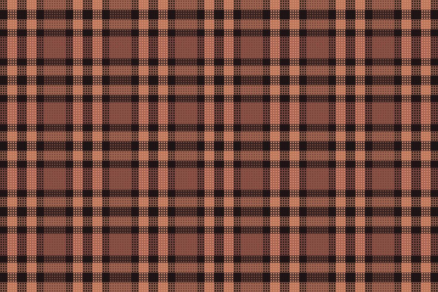 Tartan plaid pattern with texture. vector